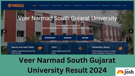 vnsgu result sem 2|VNSGU Result 2024 (OUT) – Check Exam Result .